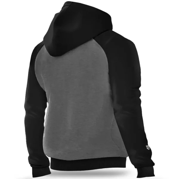 BLUZA KANGURKA BLACK & DARK GRAY PRO-Proudest Online