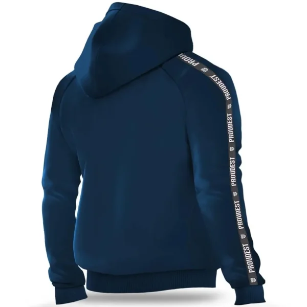 BLUZA KANGURKA SUMMER EDITION DARK BLUE TAPE-Proudest New