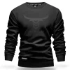 Bluza klasyczna Bull All Black-Proudest Discount
