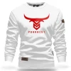 Bluza klasyczna BULL White-Proudest Clearance