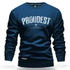 Bluza klasyczna Old Line Dark Blue-Proudest Fashion