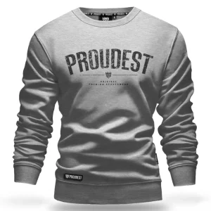 Bluza klasyczna Old Line Light Gray-Proudest Outlet