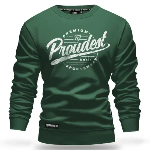 Bluza klasyczna Old Style Dark Green-Proudest Best