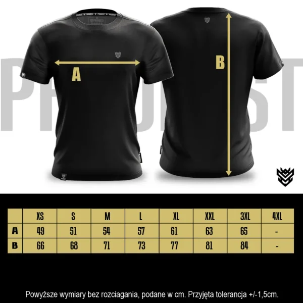 Koszulka bawełniana Logo Black-Proudest Online