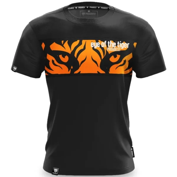 Koszulka bawełniana MIX Tiger Black-Proudest New