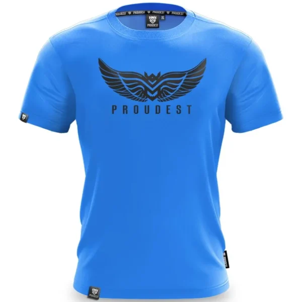 Koszulka bawełniana Wings Blue-Proudest Best