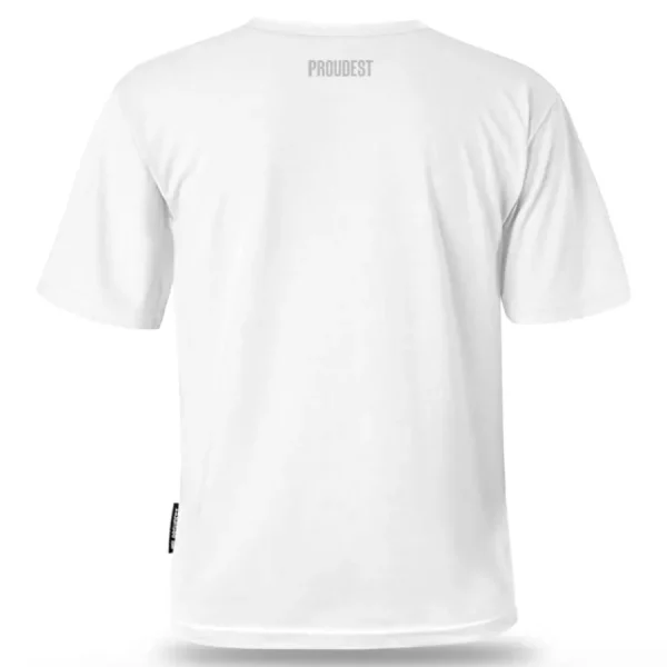 Oversize bawełniany White Mini-Proudest Fashion