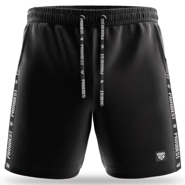 Spodenki Maxi Black Tape-Proudest Sale