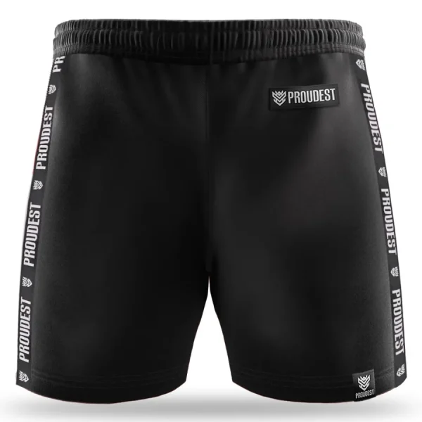Spodenki Maxi Black Tape-Proudest Sale