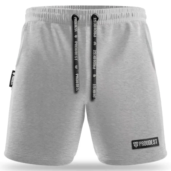 Spodenki maxi Grey-Proudest Fashion
