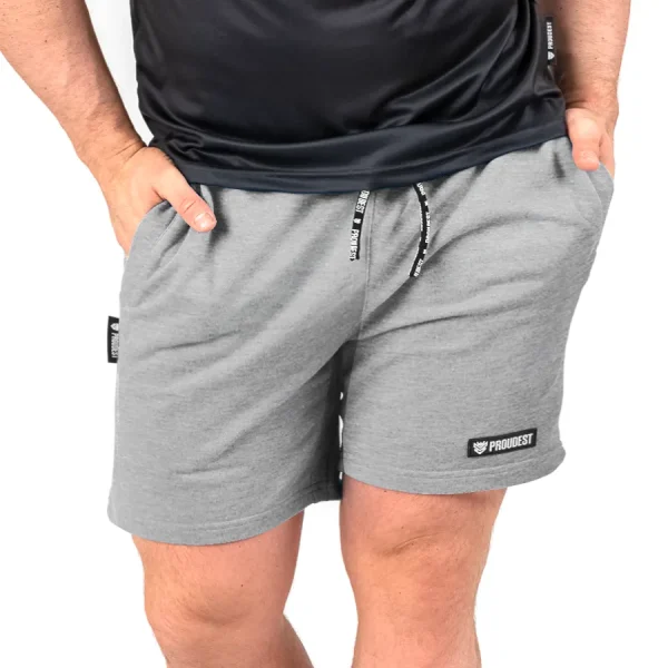 Spodenki maxi Grey-Proudest Fashion