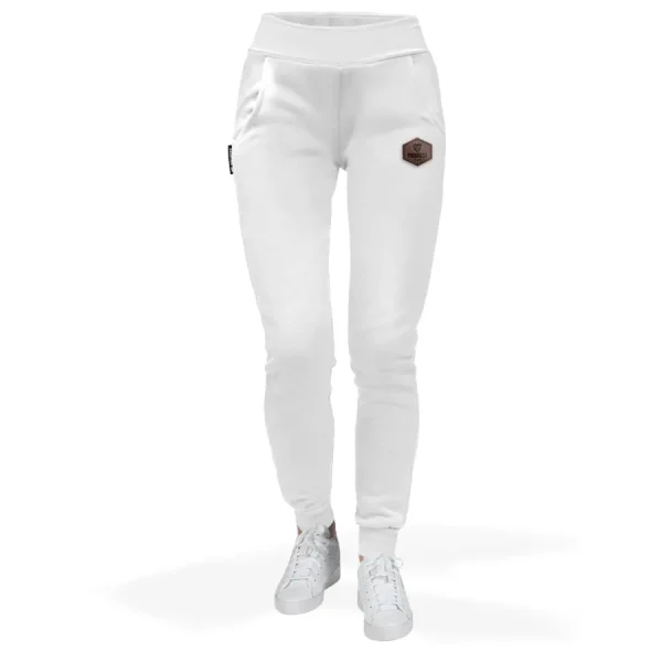 Spodnie Damskie Slim White Stars-Proudest Hot